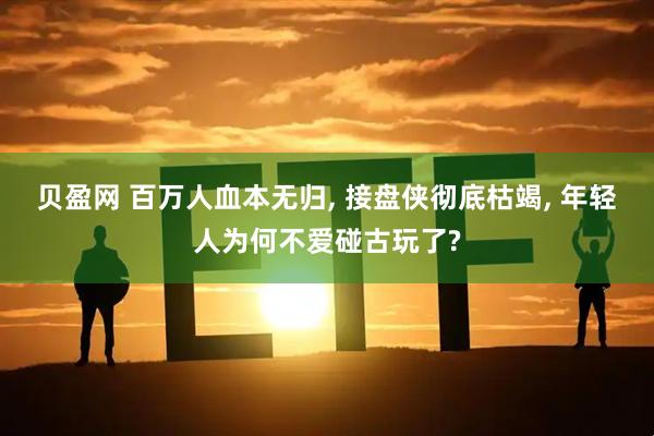 贝盈网 百万人血本无归, 接盘侠彻底枯竭, 年轻人为何不爱碰古玩了?
